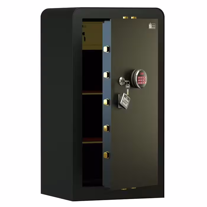 گاوصندوق نسوز و ضدسرقت سدید مدل 1000 Pro Plus با قفل دیجیتال حرفه ای رنگ مشکی