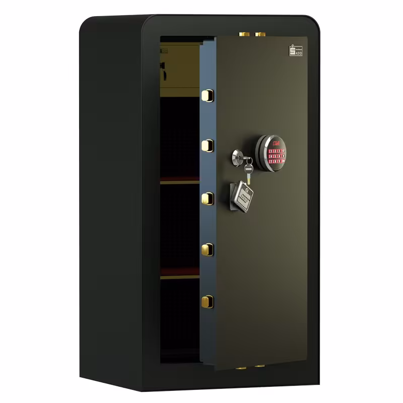 گاوصندوق نسوز و ضدسرقت سدید مدل 1000 Pro Plus با قفل دیجیتال حرفه ای رنگ مشکی