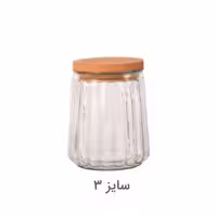 بانکه رومی درب چوبی میس گلس سایز 3