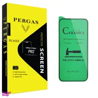 محافظ صفحه نمایش سرامیکی پرگاس مدل +Pro مناسب برای گوشی موبایل اپل 12 iPhone