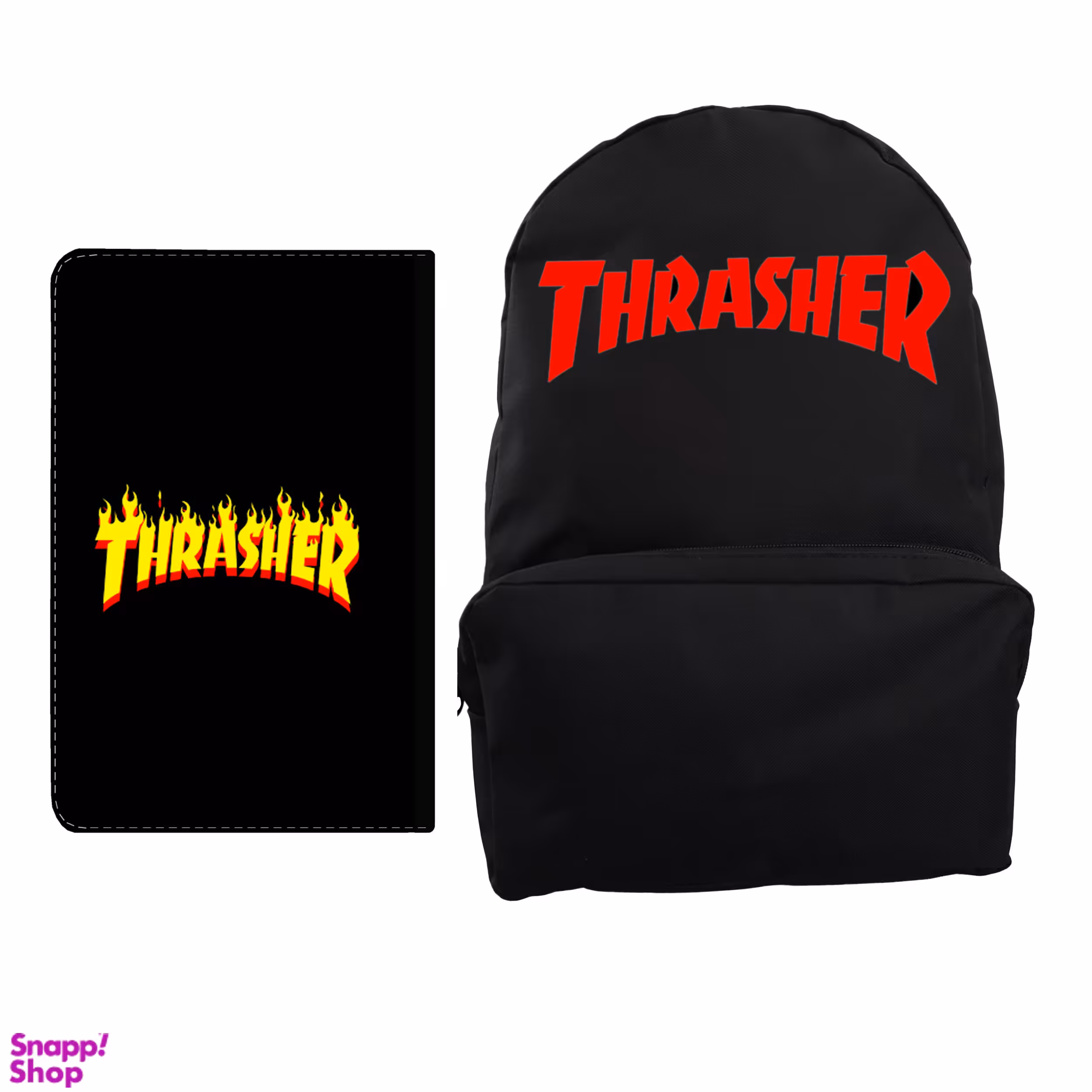 کوله پشتی مدل Trasher کد kp35 به همراه کلاسور