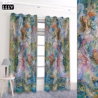 پرده تصویری طرح جلوه