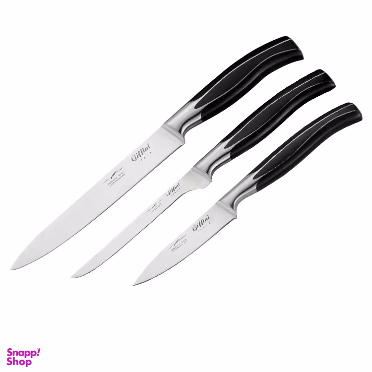 چاقو آشپزخانه جی فی نی مدل 2-2104 مجموعه 3 عددی