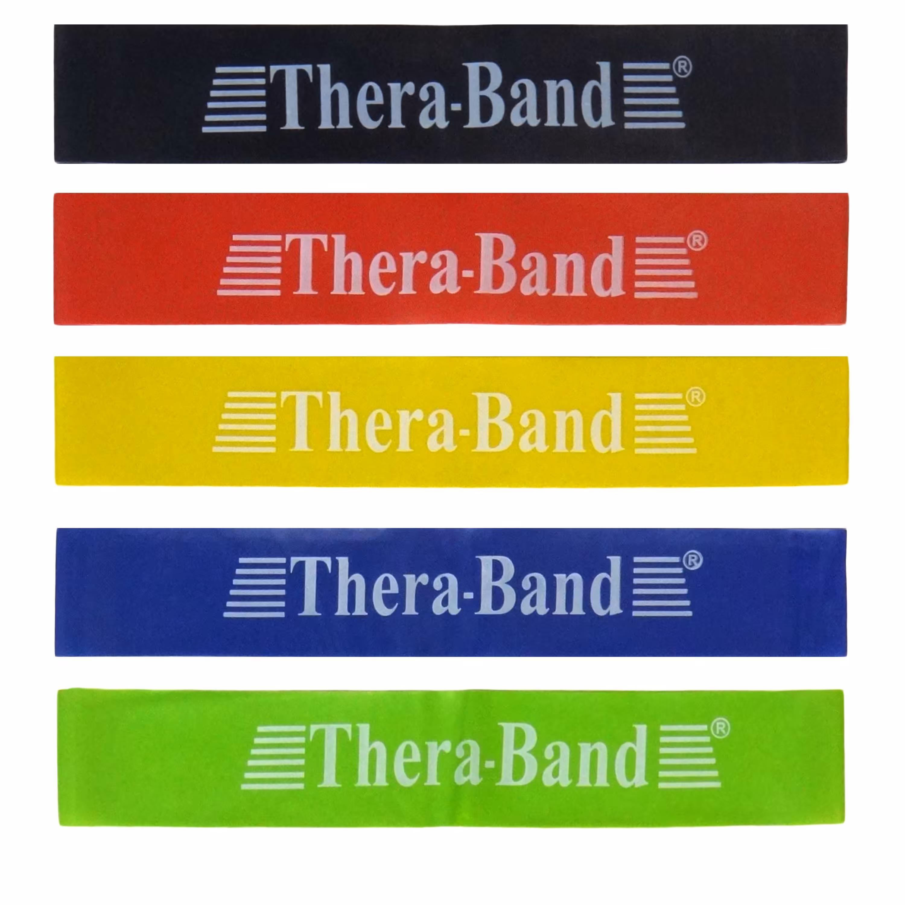 کش لوپ-مارکthera-band کیفیت عالی-در قدرت رنگ مشکی-زرد-قرمز-آبی-سبز
