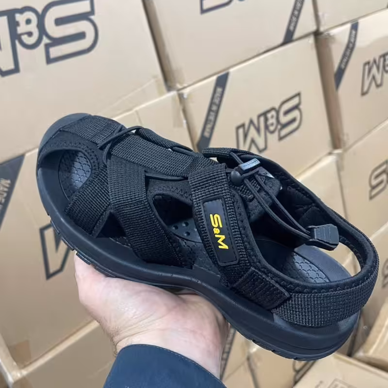 صندل جلوبسته ویتنامی درجه یک سبک راحت زیره لاستیک کف اسفج ابری  فوق العاده  راحت وبا کیفیت 