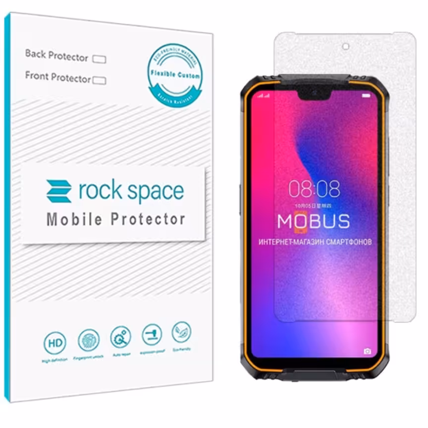 گلس نانو گیمینگ مخصوص گوشی دوجی S68PRO برند راک اسپیس   