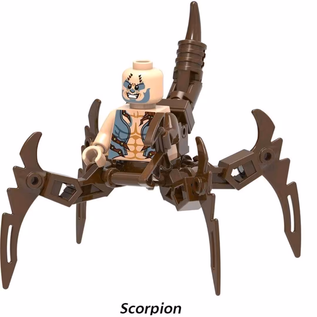 لگو مرد عقربی دشمن اسپایدرمن مدل 1
