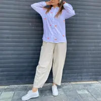 شومیز ترک برند  poplin