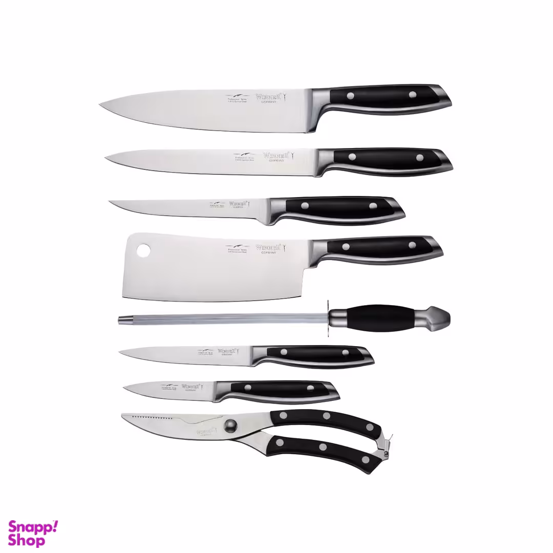 سرویس چاقو آشپزخانه 8 پارچه وینر مدل 01