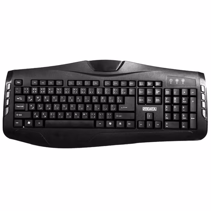 کیبورد USB سادیتا مدل SK-1600SADATA SK-1600 USB Wired Keyboard