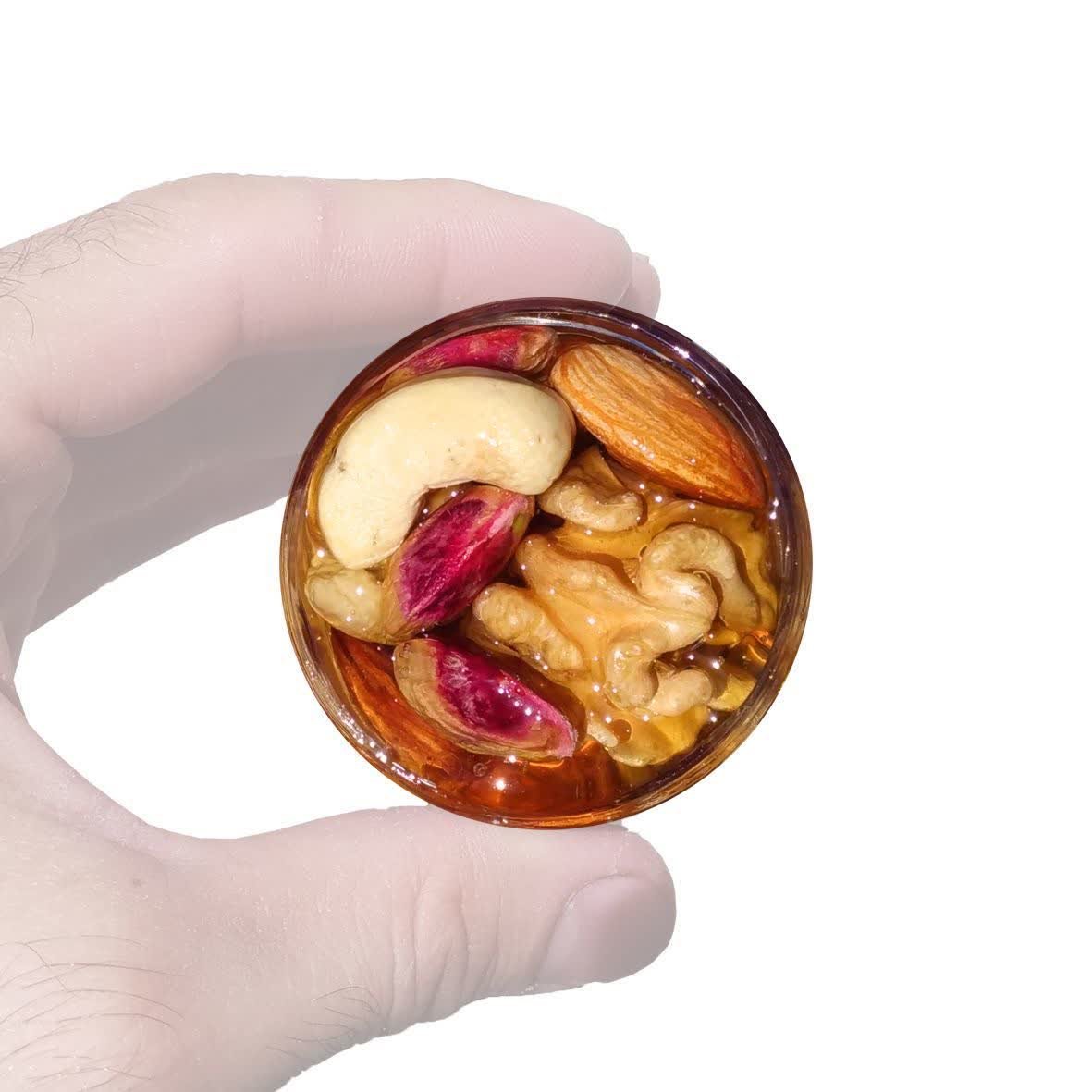 معجون عسل چهار مغز لوکس110گرمی