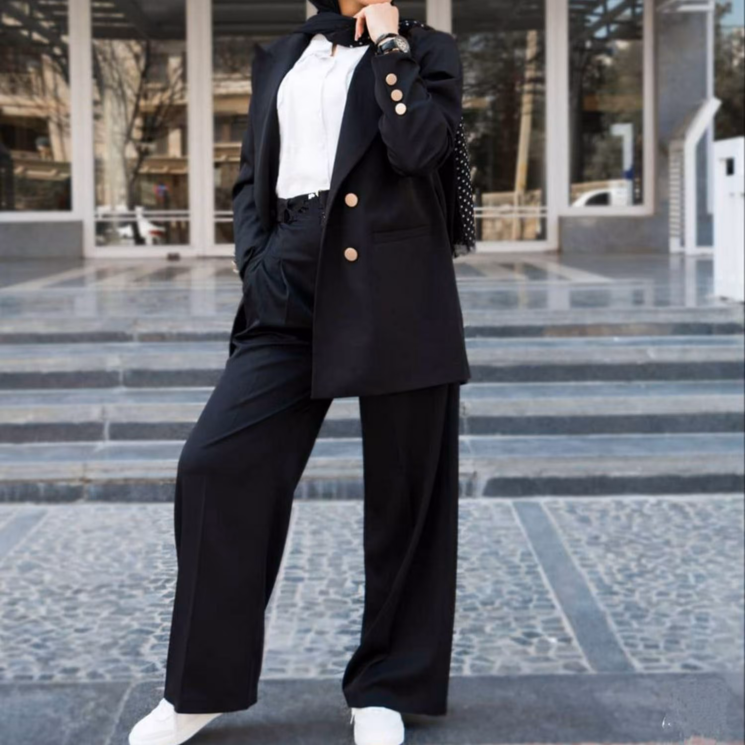 ست کت شلوار مدل نیلا