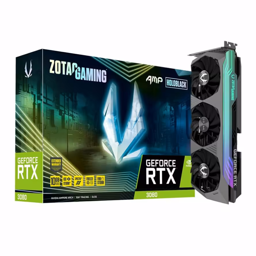 کارت گرافیک زوتاک GeForce RTX 3080 AMP Holo 10GB