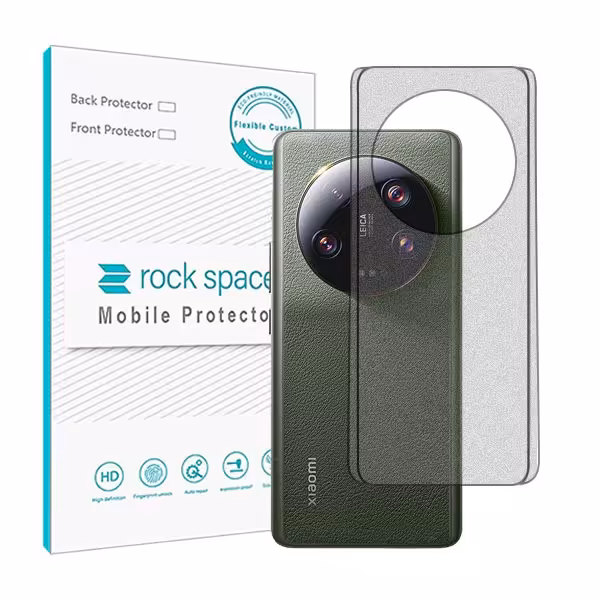 گلس محافظ پشت گوشی شیائومی 13 Ultra مدل نانو هیدروژل مات برند راک اسپیس کد26833S