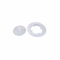 درب ( درپوش ) بخاری گرد ورق یخچالی سفید سایز 10 آپادانا