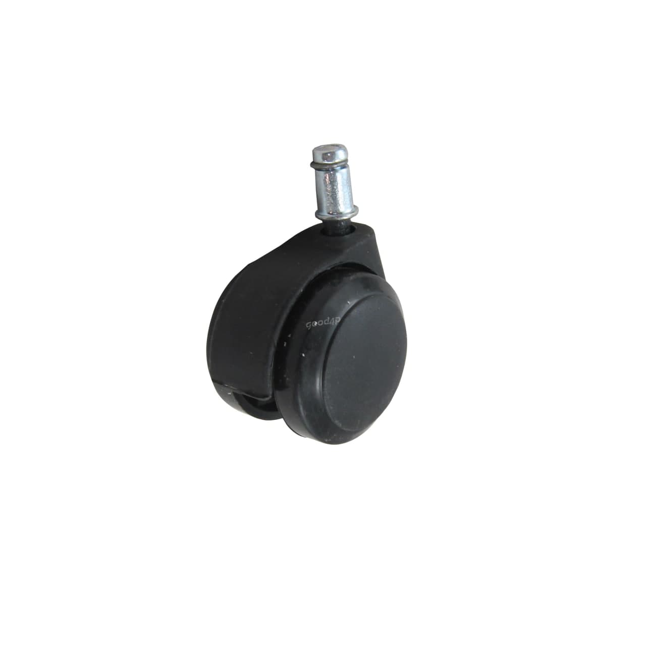 چرخ پایه صندلی دوقرقره طرح ژله ای قطر 55 میلی متر پیمی ( پیم 11 ) گردان بدون ترمز ارن چرخ