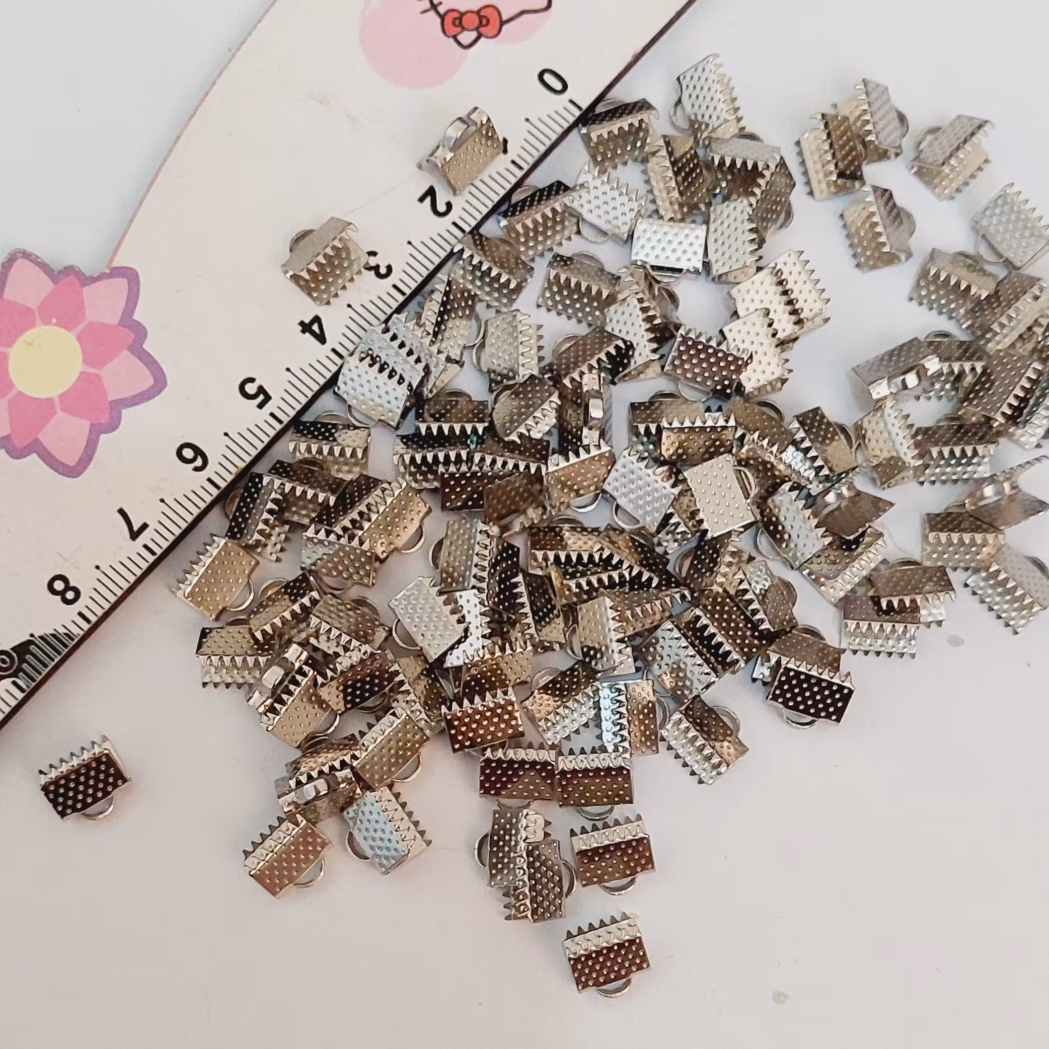 گازگیر نقره ای سایز8میل پک10عددی