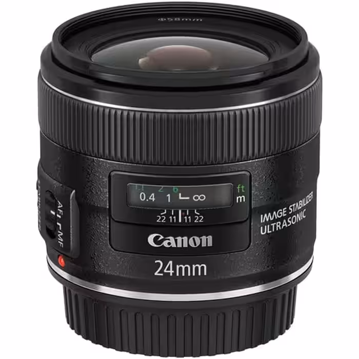 لنز کانن Canon EF 24mm f/2.8 IS USM % - اگزیف