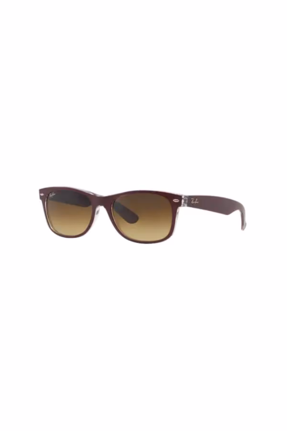 عینک آفتابی قرمز مردانه و زنانه RB2132 605485 New Wayfarer Bordeaux یونیسکس Ray-Ban
