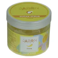 ژبن پلاس ژل اسکراب لایه بردار صورت و بدن 450 گرمی لیمو LEMON