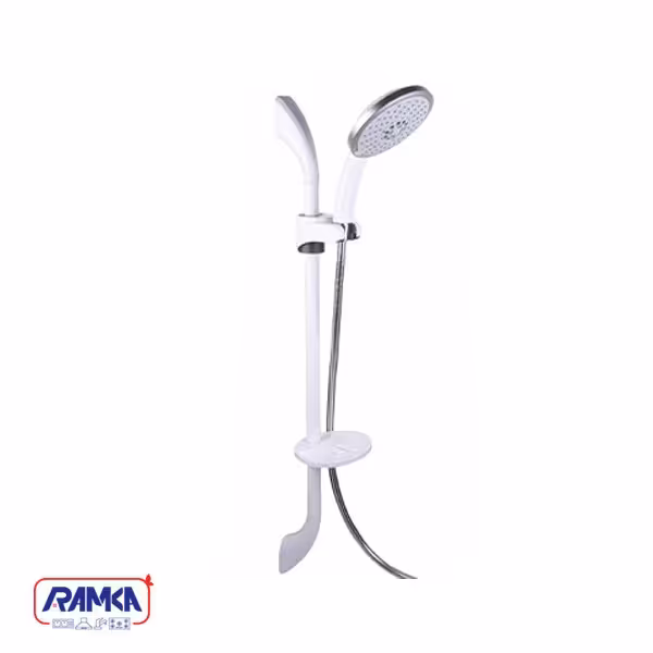 علم دوش شودر مدل گاما سفید کروم