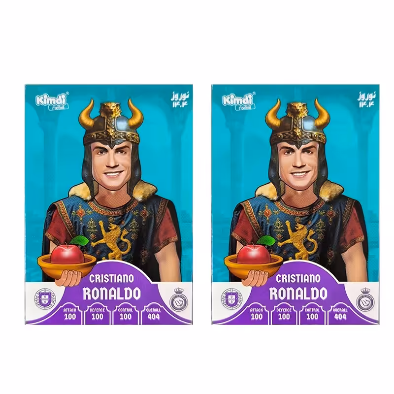 اسباب بازی شانسی کیمدی مدل کریستیانو رونالدو نوروز 1404 مجموعه 2 عددی