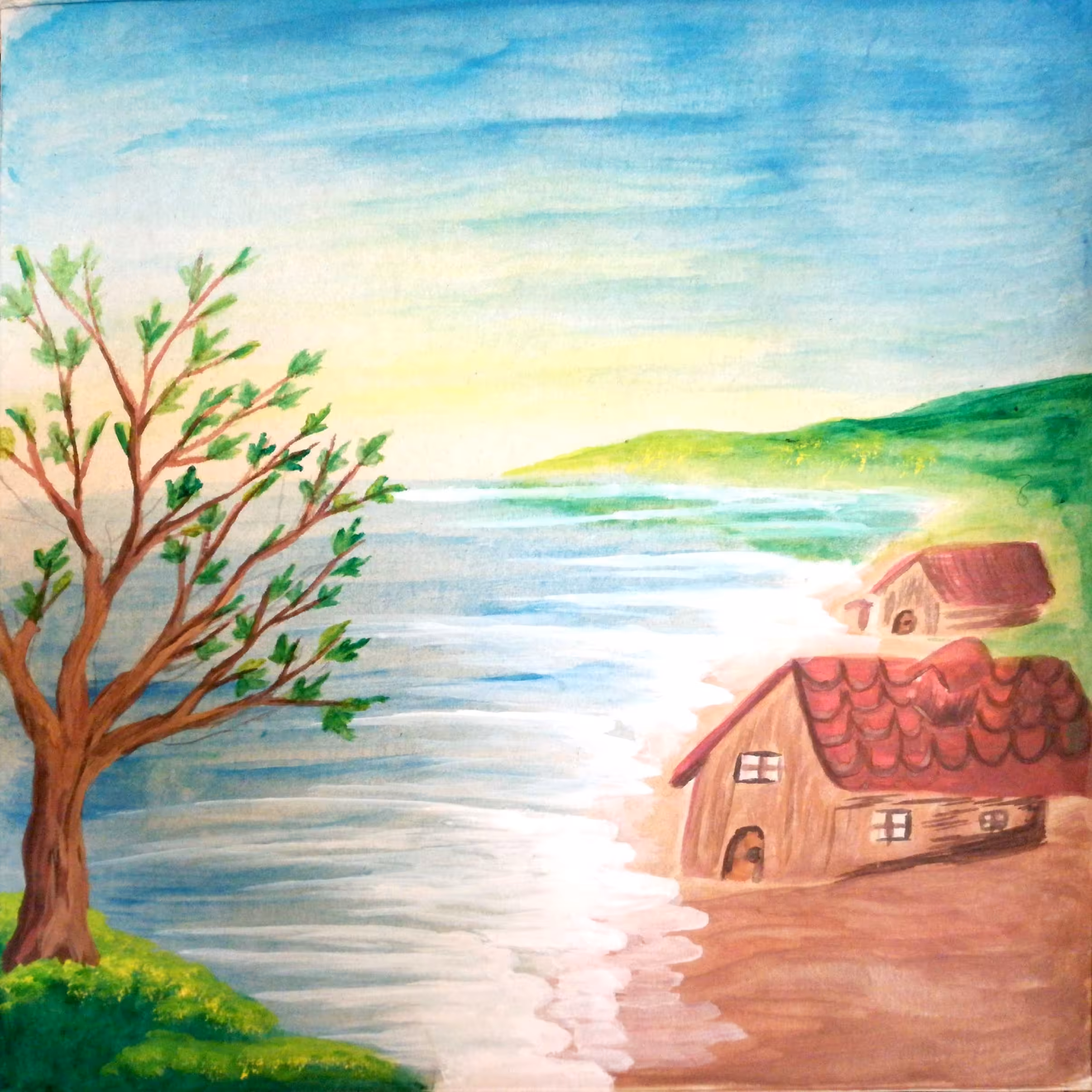 .نقاشی منظره.