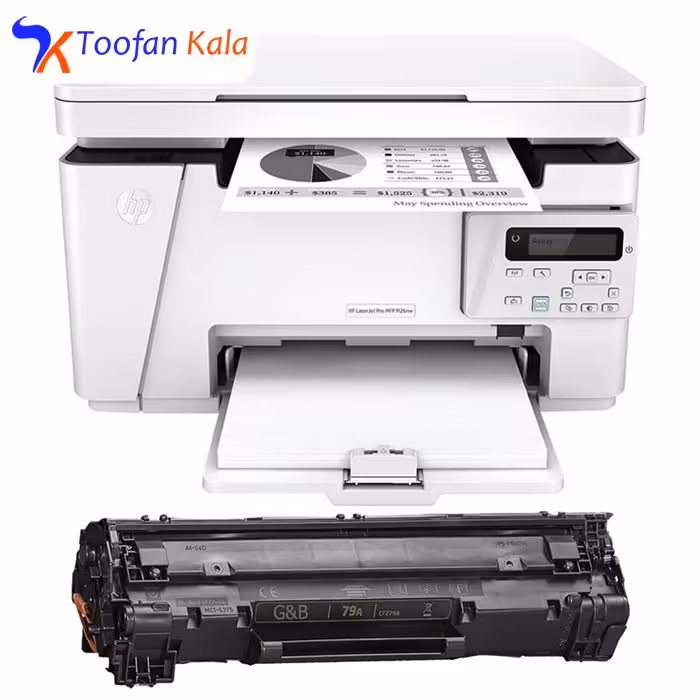 پرینتر چندکاره لیزری اچ پی مدل LaserJet M 26NW