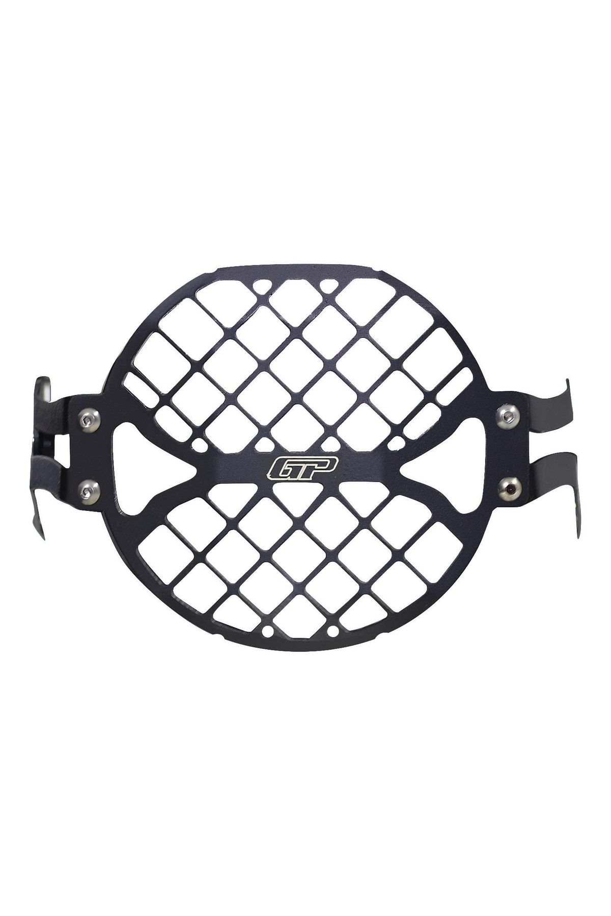 محافظ بدنه موتورسیکلت مشکی HERO X PULSE 200 2020 2022 محافظت از چراغ جلو سیاه GP KOMPOZİT