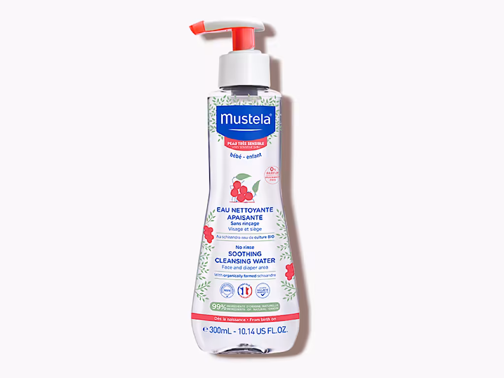 لوسیون صورت پوست حساس مدل سوتینگ 300 میلی لیتر موستلا mustela