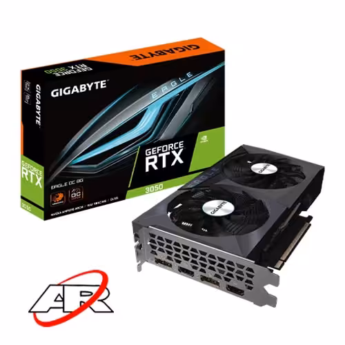 کارت گرافیک گیگابایت مدل RTX 3050 EAGLE OC 8GB