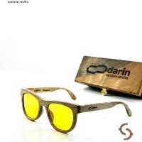 عینک چوبی ماژان برند دارین 004- DARIN MAZHAN