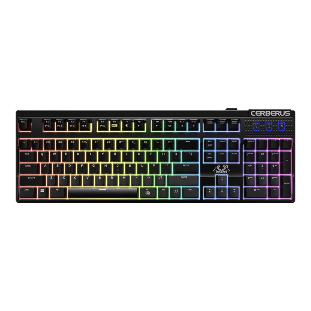 کیبورد مکانیکال مخصوص بازی ایسوس مدل Cerberus Mech RGB