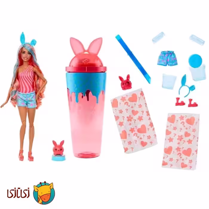 عروسک باربی Barbie پاپ ریویل Pop Reveal سری میلک شیک کد JCN87