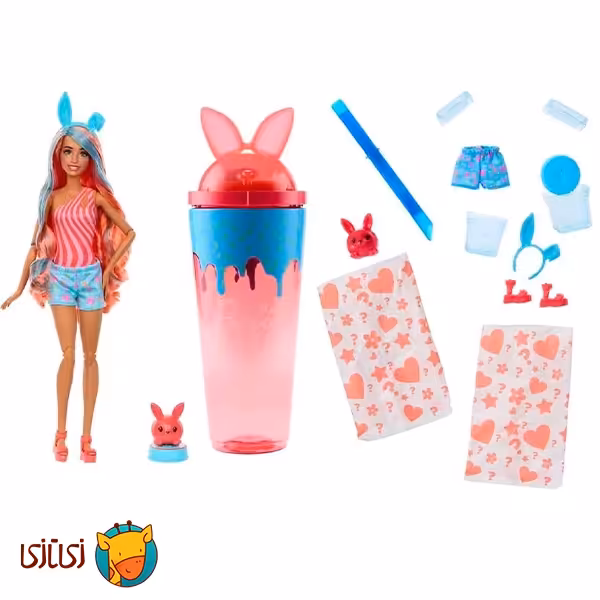 عروسک باربی Barbie پاپ ریویل Pop Reveal سری میلک شیک کد JCN87
