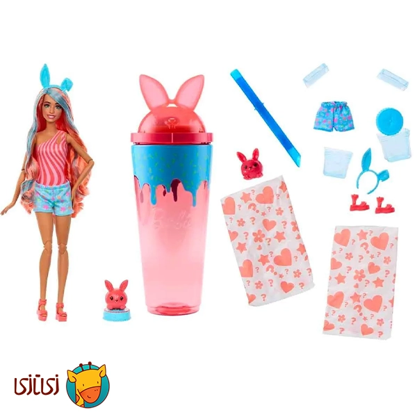عروسک باربی Barbie پاپ ریویل Pop Reveal سری میلک شیک کد JCN87