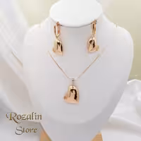 نیم ست زنانه ژوپینگ قلب براق