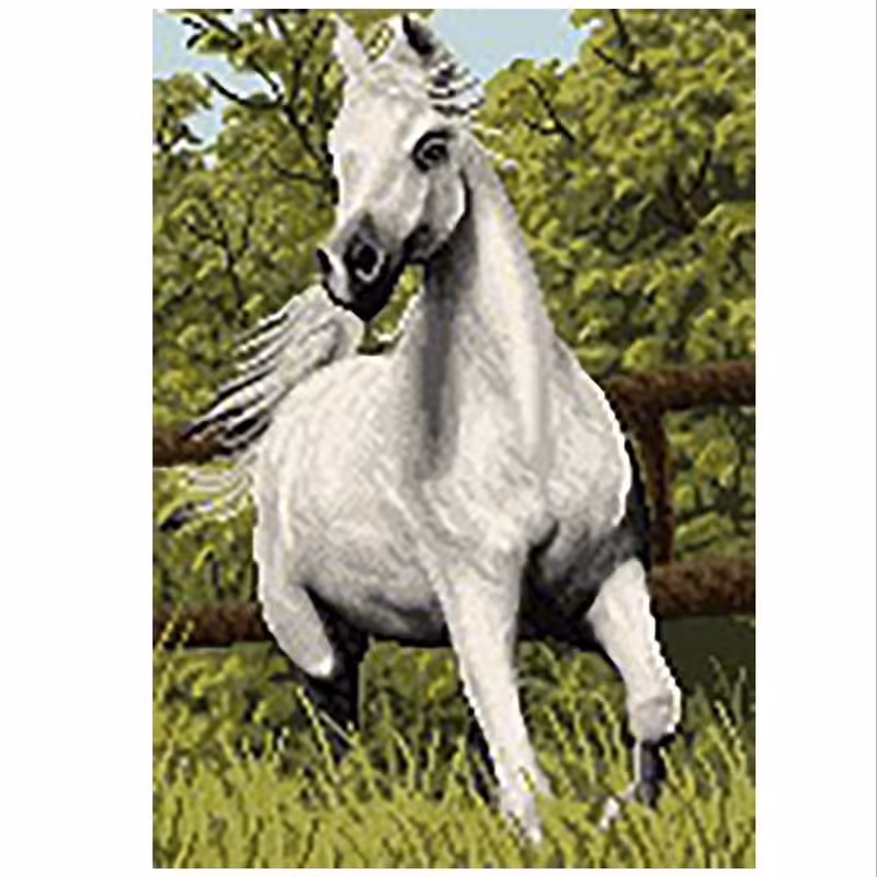 کد 21054 - نخ و نقشه کامپیوتری تابلو فرش عرشیان طرح آموزشی