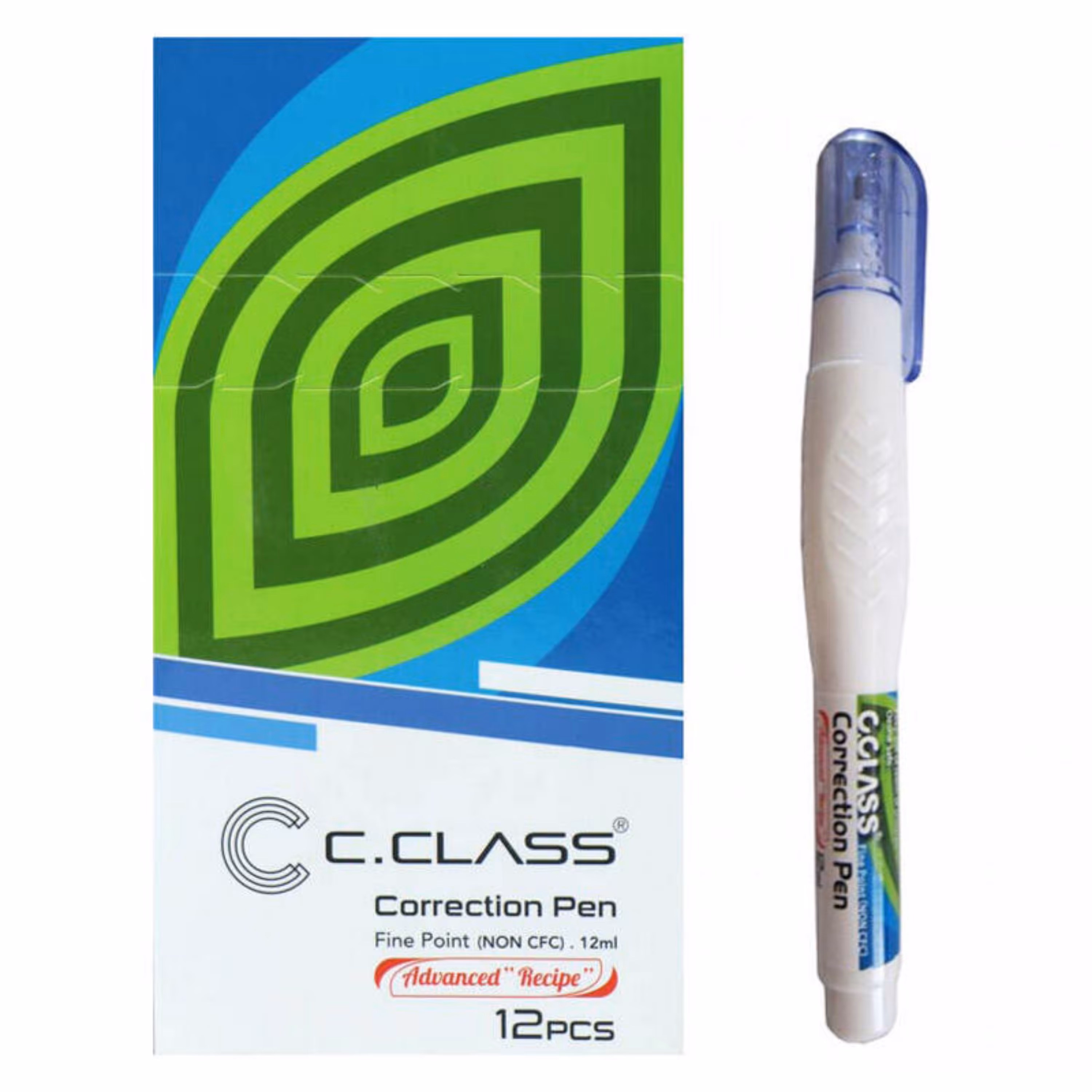 غلط گیر قلمی C.Class Fine Point 12ml بسته 12 عددی