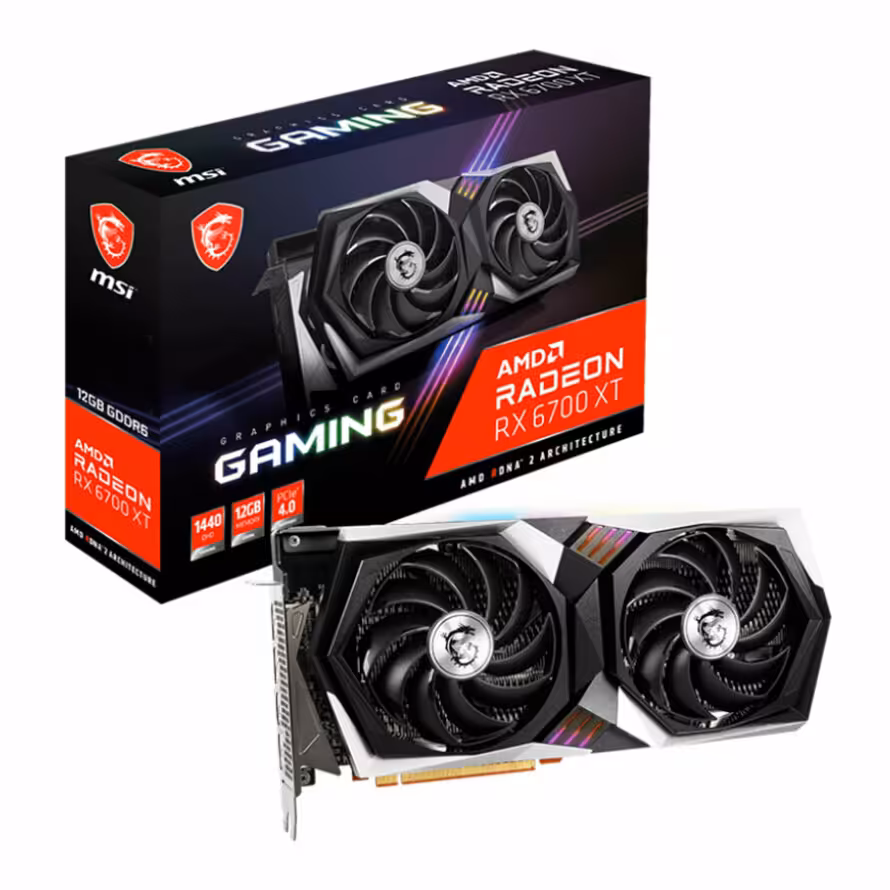 کارت گرافیک ام اس آی Radeon RX 6700 XT GAMING 12G