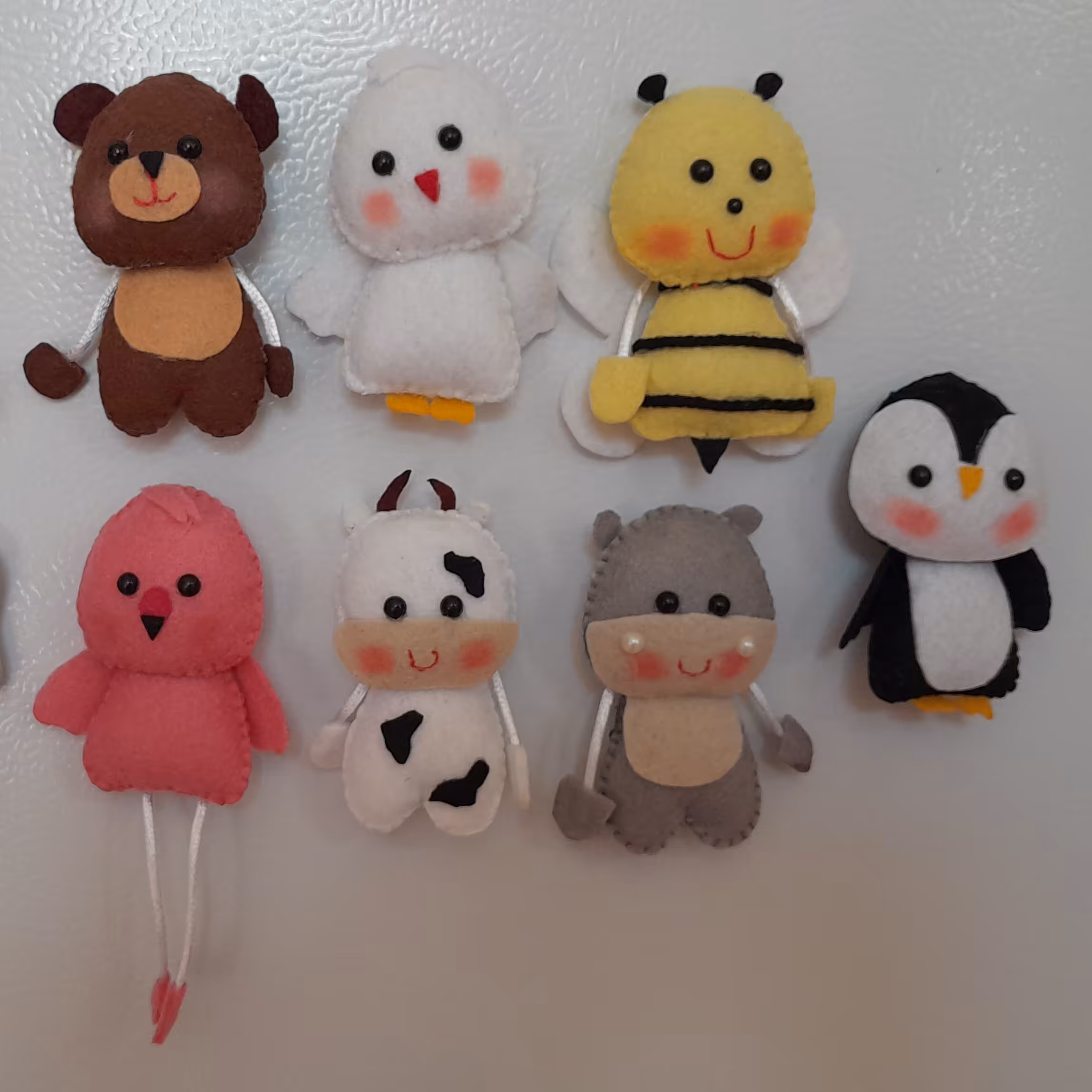 مگنت نمدی بسته 5 عددی