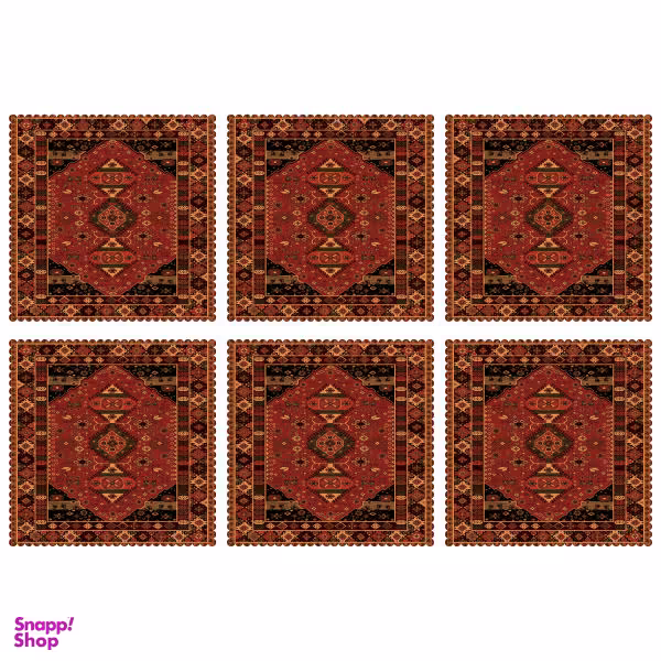 زیربشقابی مدل U1-42455 بسته 6 عددی