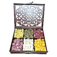 باکس قند طعم دار عطرین 750گرم