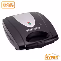 ساندویچ ساز بلک اند دکر TS4080 مشکی 1400 وات