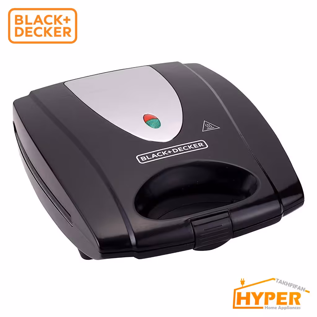 ساندویچ ساز بلک اند دکر TS4080 مشکی 1400 وات