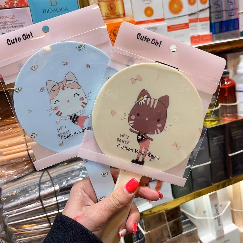 اینه دسته دار فانتزی وراداتی