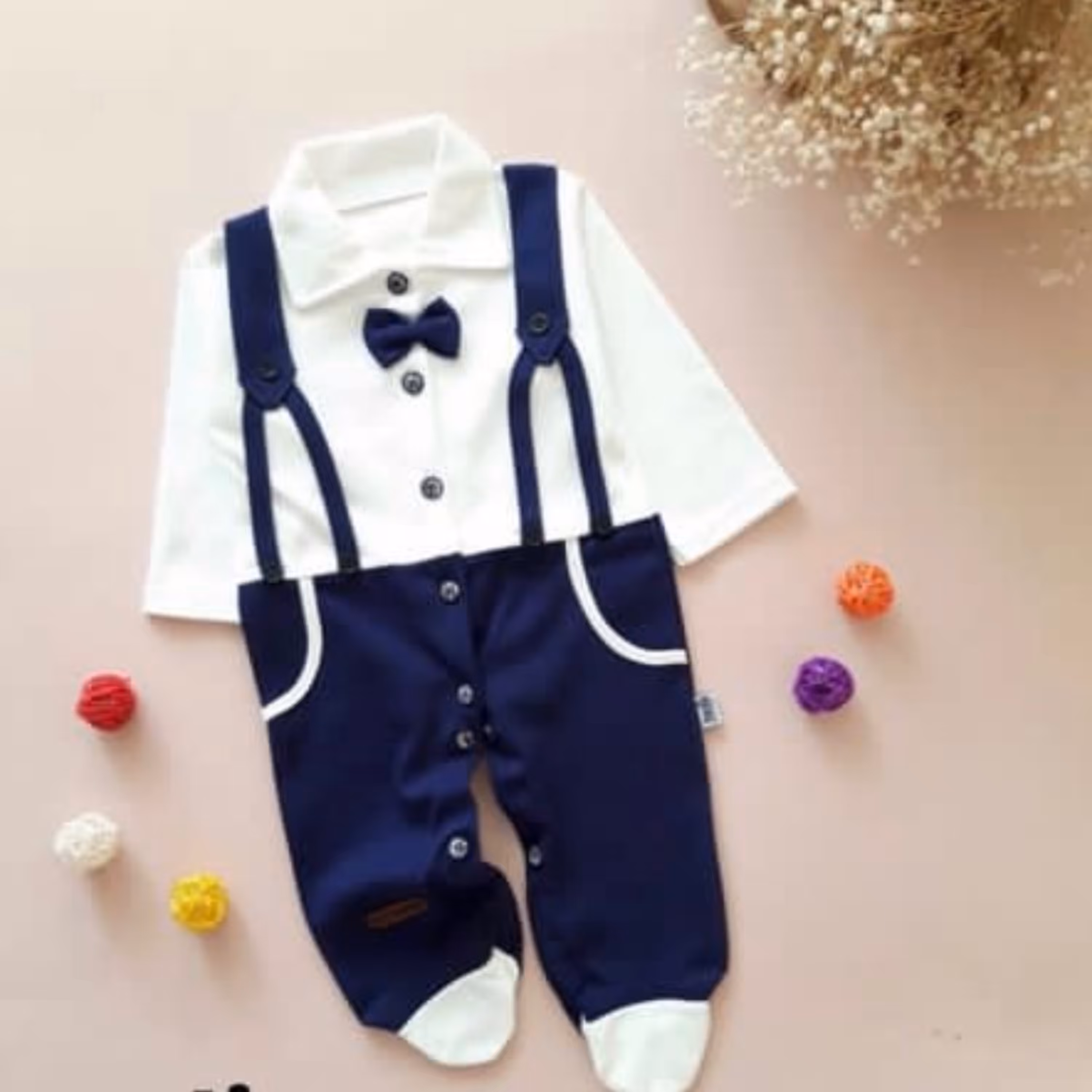 سرهمی پسرانه جورابدارمناسب 1تا9ماه