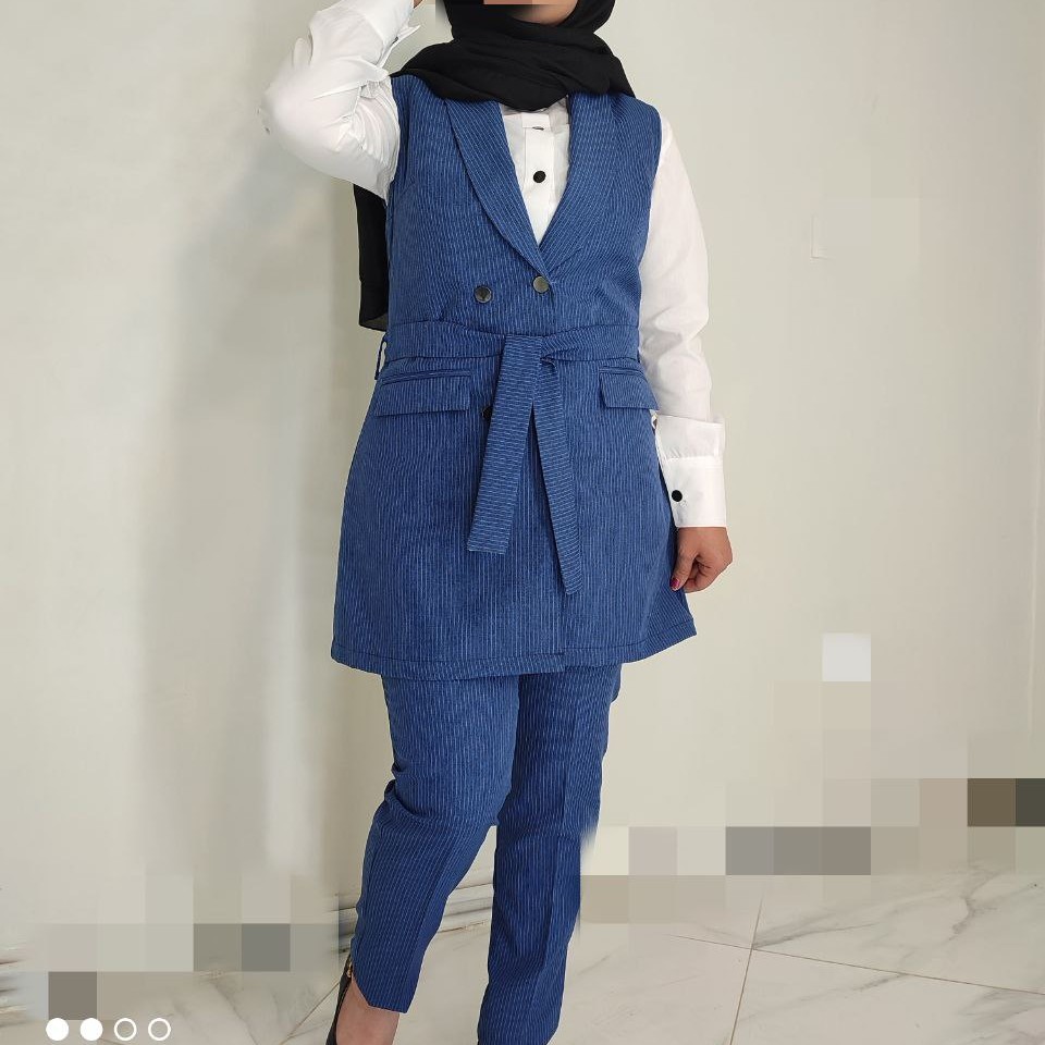 ست سه تیکه ( ویت شلوار شومیز)