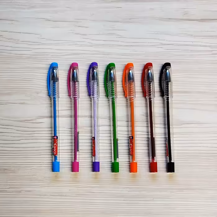 خودکار کنکو رنگی بسته هفت عددی