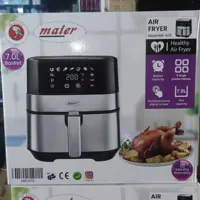 سرخ کن  مایر 978 بدون روغن تمام استیل دیجیتال صفحه لمسی حرفه ای مایر مدل 978 با ظرفیت 5.5 لیتر